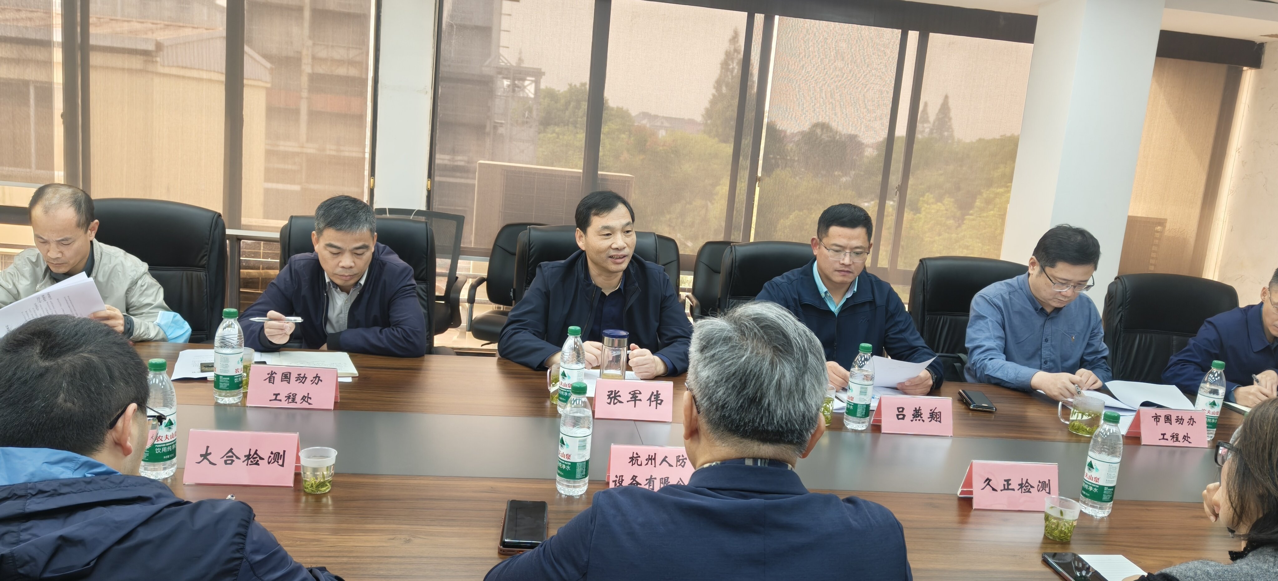 省國動辦張軍偉副主任一行蒞臨公司調(diào)研指導(dǎo)